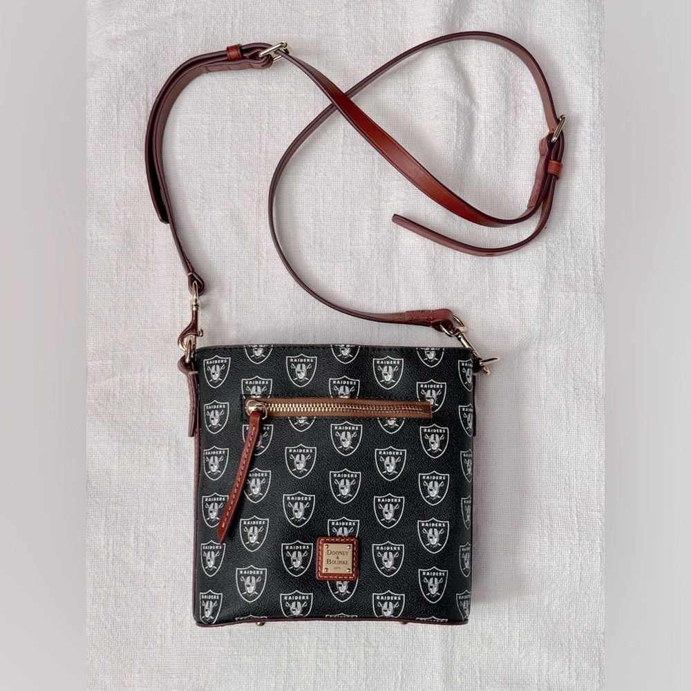 NFL Raiders Small Crossbody Dooney & Bourke